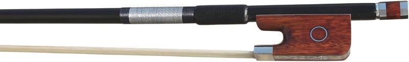 ARCRAW Store Carbon Fiber Cello Bow 4/4 Full Size Snakewood Frog Natural Horsehair for Teacher Student Professional Carbon Bow - Image 3